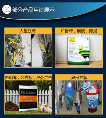 專業(yè)工廠雪弗板人形立牌、展示立牌、卡通形象立牌